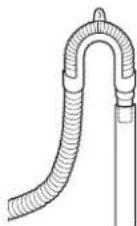 LG WM6998HVA - Insert the end of the drain hose into the standpipe. - 6