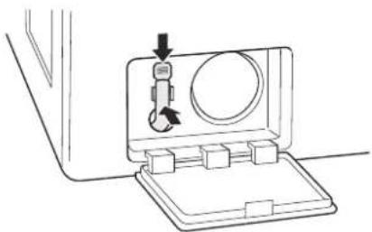 LG WM6998HVA - Limpieza del filtro de la bomba de desagüe - 10