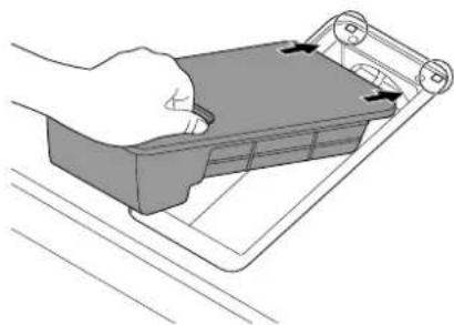 LG WM6998HVA - Nettoyage du filtre interne - 6