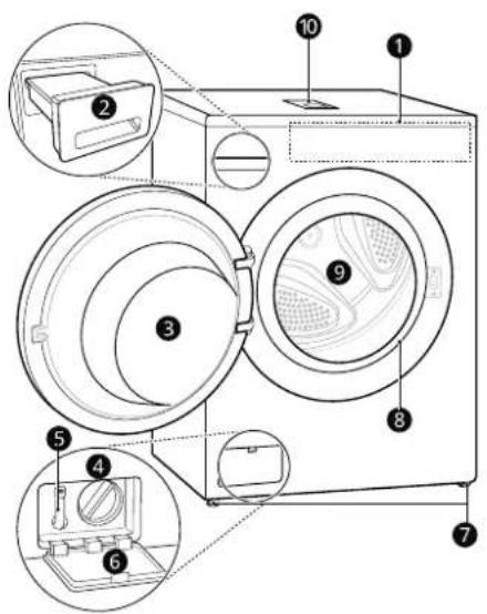 LG WM6998HVA - WARNING - 1