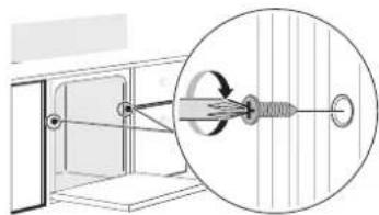 LG LDPH5554S - Securing Dishwasher to Cabinet Frame - 2