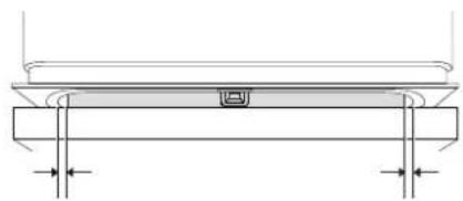 LG LDPH5554S - Cómo comprobar que el lavavajillas esté nivelado - 3