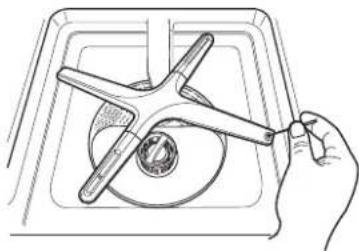 LG LDPH5554S - Cleaning the Lower Spray Arm - 1