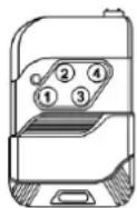 BeamZ B1000 - CONTROL REMOTO INALÁMBRICO - 1