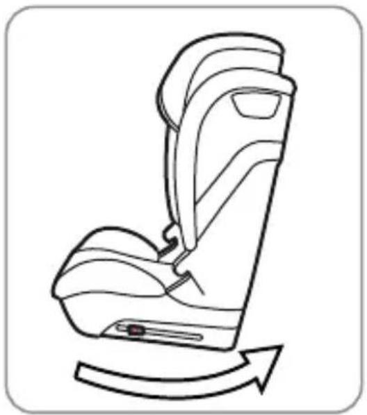 Burigotto Avante - Adjust the reclining of seat - 1