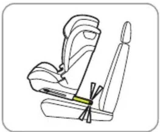 Burigotto Avante - Installing for ISOFIX attachment - 2
