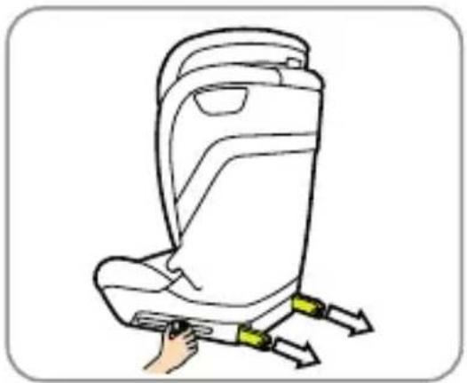 Burigotto Avante - Installing for ISOFIX attachment - 1