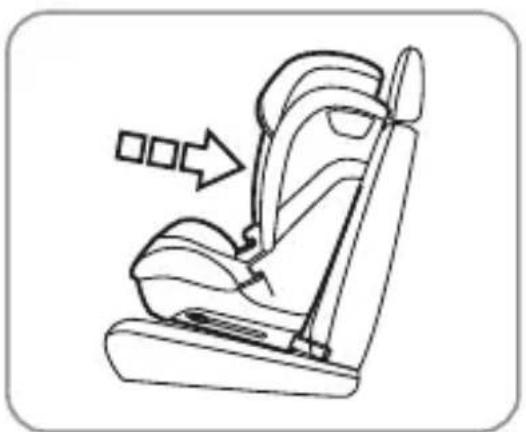 Burigotto Avante - Installation pour l'attache ISOFIX - 3
