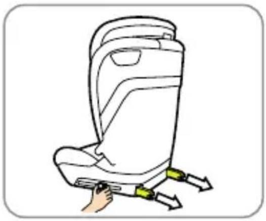 Burigotto Avante - Installazione con attacco ISOFIX - 1