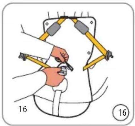 Burigotto Boavista Spin - The method to remove the 5-point seat belt system - 2