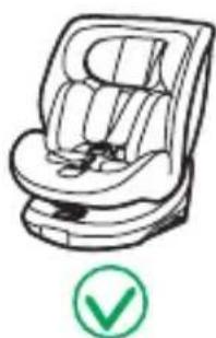 Burigotto Boavista Spin - Einbau in Fahrtrichtung mit ISOFIX-Befestigung und Standbein (geeignet für Kinder mit einer Höhe von 76-105 cm) - 7