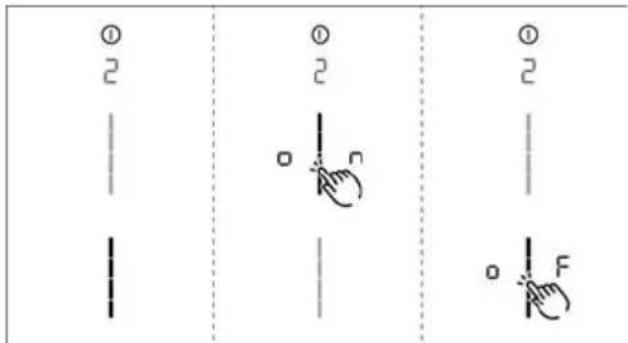 BORA M Pure - Option de menu 2 : sécurité enfant - 1