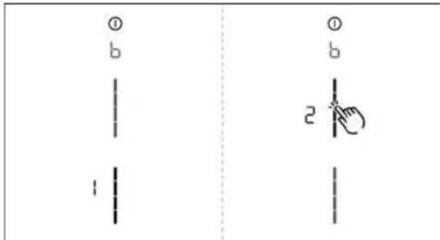 BORA M Pure - Option de menu B : configuration du dispositif aspirant - 1