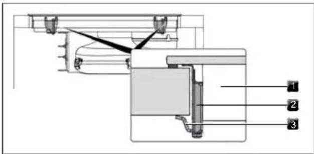 BORA M Pure - Fixation de la table de cuisson - 1