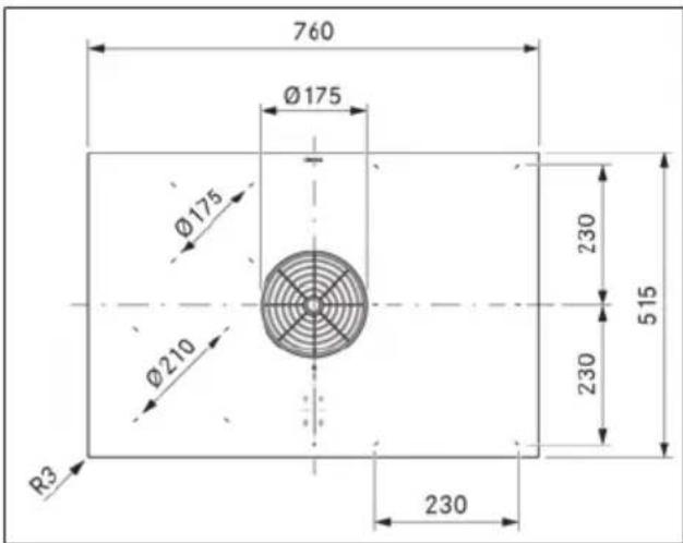 BORA M Pure - Dimensions PURMA - 1