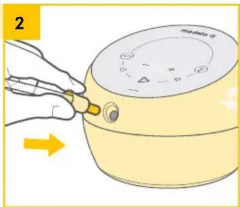 MEDELA Sonata - 11D. Pasos de extracción - 2