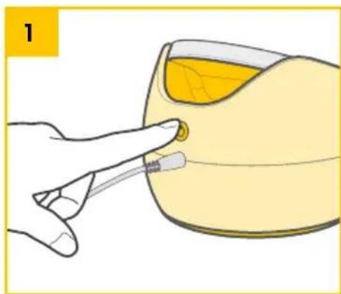 MEDELA Sonata - 11D. Pasos de extracción - 1