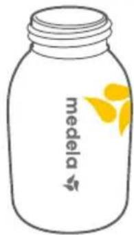 MEDELA Sonata - Parts to clean - 11