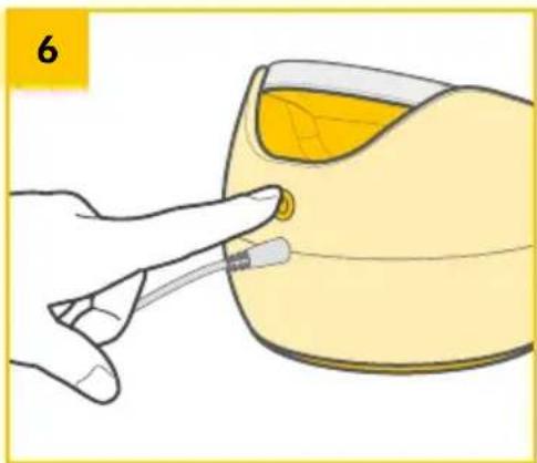 MEDELA Sonata - Uso de su extractor de leche (continuación) - 5