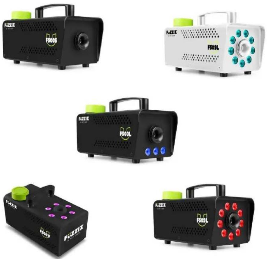 Fuzzix ALLStar Led Party Light Effect - Party smoke machine F500 series - 1
