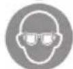 Flex GCE 6-EC - Symbols on the power tool - 2