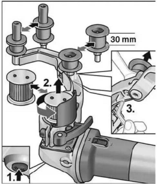 Flex BRE 8-4 9 - Wymiana rolek - 1