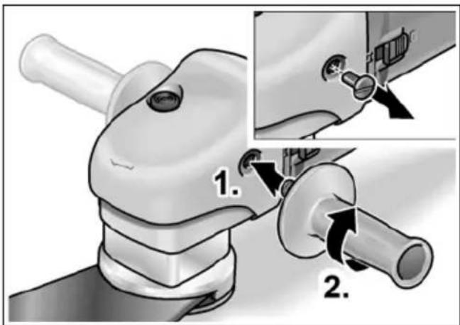 Flex SFE 8-2 115 - Montarea mânerului - 1