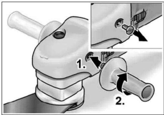 Flex SFE 8-2 115 - Paigaldada käepide - 1