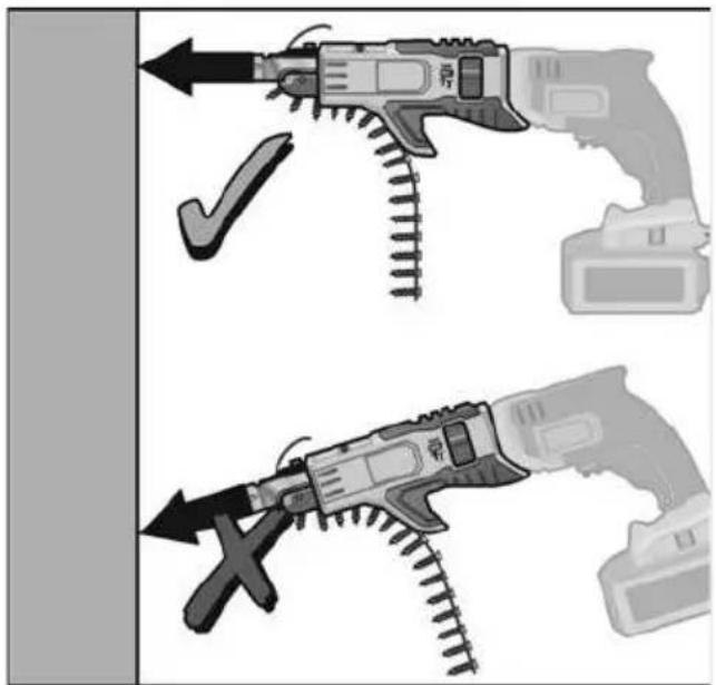 Flex DW 45 18.0-EC - Skruvmagasin - 1