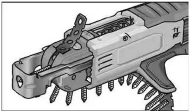 Flex DW 45 18.0-EC - Schraubengurt einsetzen - 2