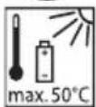 Flex DD 4G 18.0-EC - Symbole am Gerät - 4