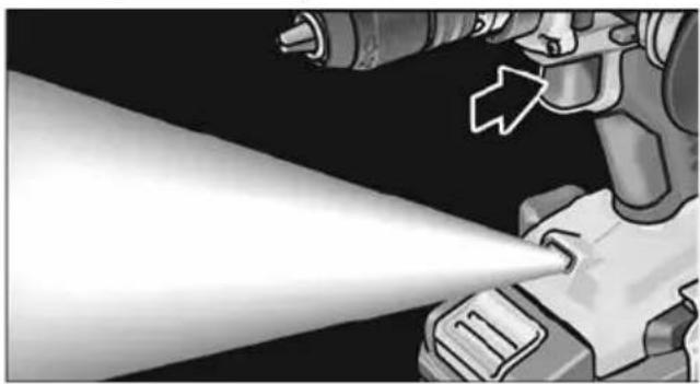 Flex DD 4G 18.0-EC - Workplace lamp on/off switch - 1