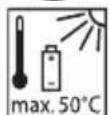 Flex DD 4G 18.0-EC - Symbols on the power tool - 4