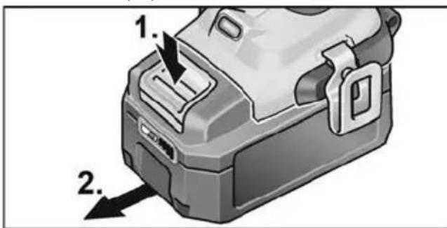 Flex DD 4G 18.0-EC - Aplicar/substituir o acumulador - 2