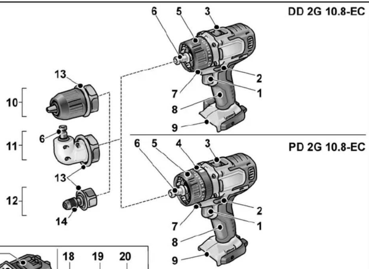 Flex DD 2G 10.8-EC - In één oogopslag - 1