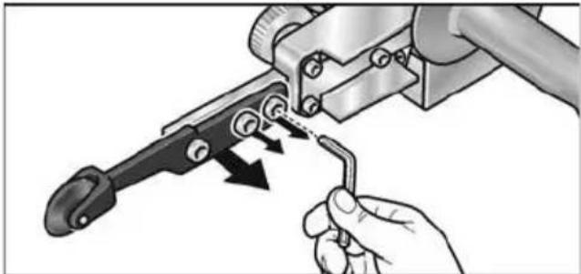 Flex FBE 8-4 140 - Cambio del brazo lijador - 1
