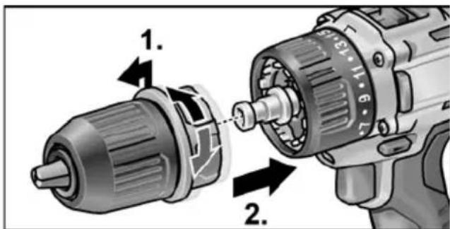 Flex PD 2G 10.8-EC - Τοποθέτηση - 1