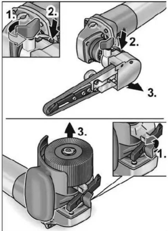 Flex BRE 8-4 INOX Set - Demontering av tillbehör - 2
