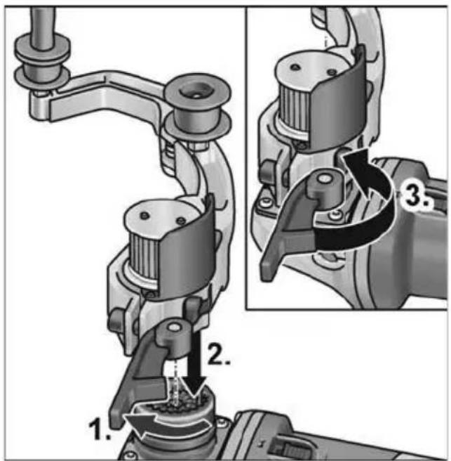 Flex BRE 8-4 INOX Set - Montaż nasadek - 1