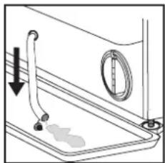 WHIRLPOOL BI WMWG 91485 EU - Limpeza do filtro de água/drenagem da água residual - 2
