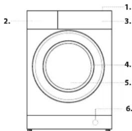 WHIRLPOOL BI WMWG 91485 EU - A TERMÉK BEMUTATÁSA - 1