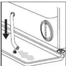 WHIRLPOOL BI WMWG 91485 EU - Het waterfilter reinigen / restwater afvoeren - 2
