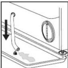 WHIRLPOOL BI WMWG 91485 EU - Curățarea filtrului de apă/scurgerea apei reziduale - 2