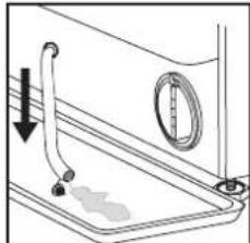 WHIRLPOOL BI WMWG 91485 EU - Čištění vodního filtru / vypuštění zbytků vody - 2