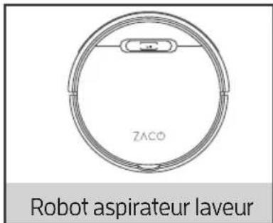 ZACO V6 - Pièces du produit - 1