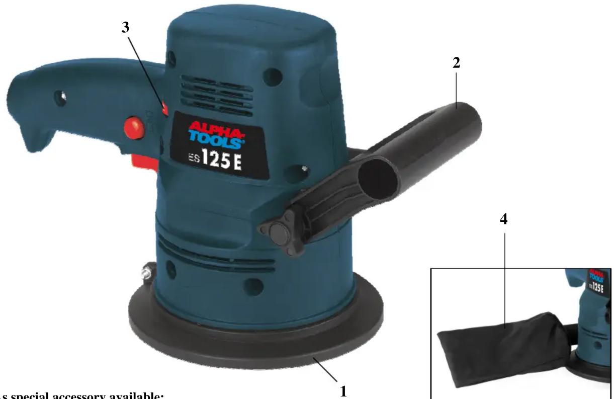 Alpha Tools ES 125 E - Technical data: - 1