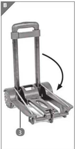 Aldi EH-HT 50 - MINI-DIABLE CARRELLO PIEGHEVOLE EH-HT 50 - 3