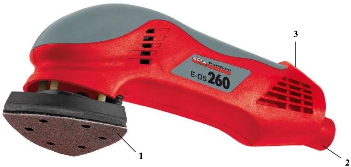 Ergotools Pattfield E-DS 260 - Technical data: - 1
