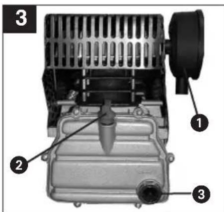 Herkules Airtech 2200 - Montaza gumijastega blazilnika: - 2