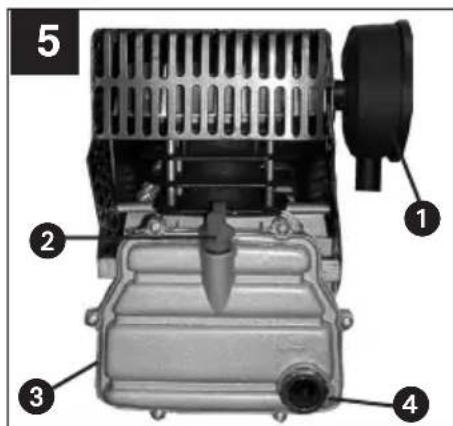Herkules Airtech 2200 - - Oljynvaihto: - 1